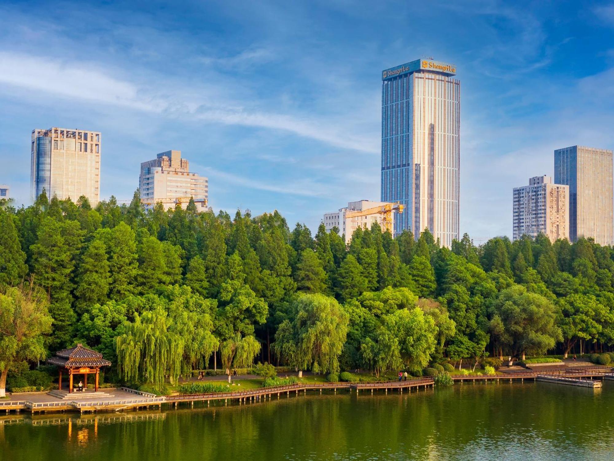 Shangri-La Nanjing Nanquim Exterior foto