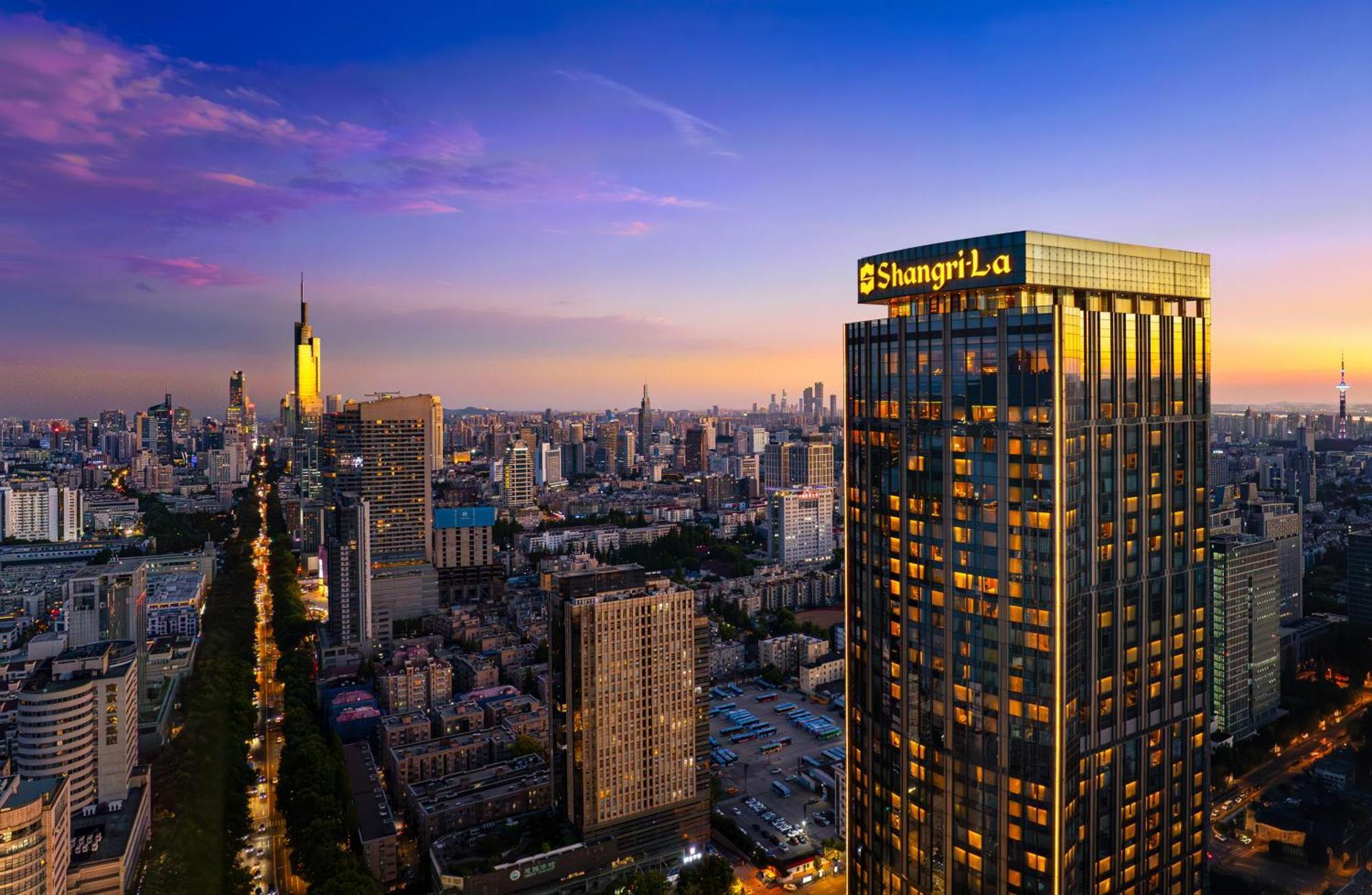 Shangri-La Nanjing Nanquim Exterior foto